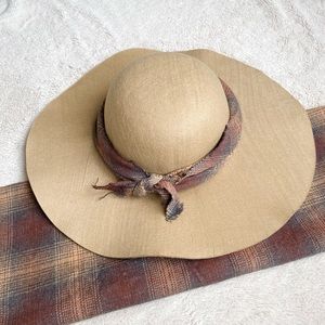 Felt Wide Brimmed Hat